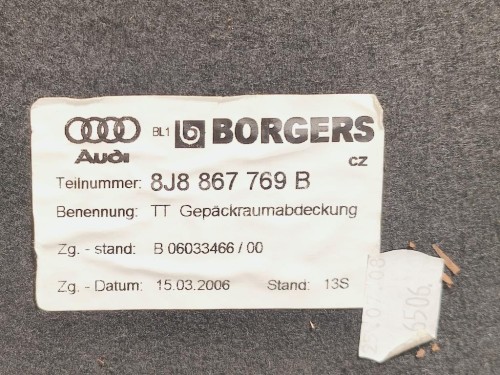 Cintura DI Sicurezza Sedile POST SX 7Q2430 Toyota RAV 4 III 2006