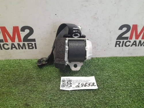 Cintura DI Sicurezza Sedile POST SX 7P2700 Toyota Yaris IV 2012