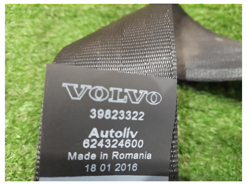 Cintura DI Sicurezza Sedile POST SX 39823322 Volvo V60 I 2013