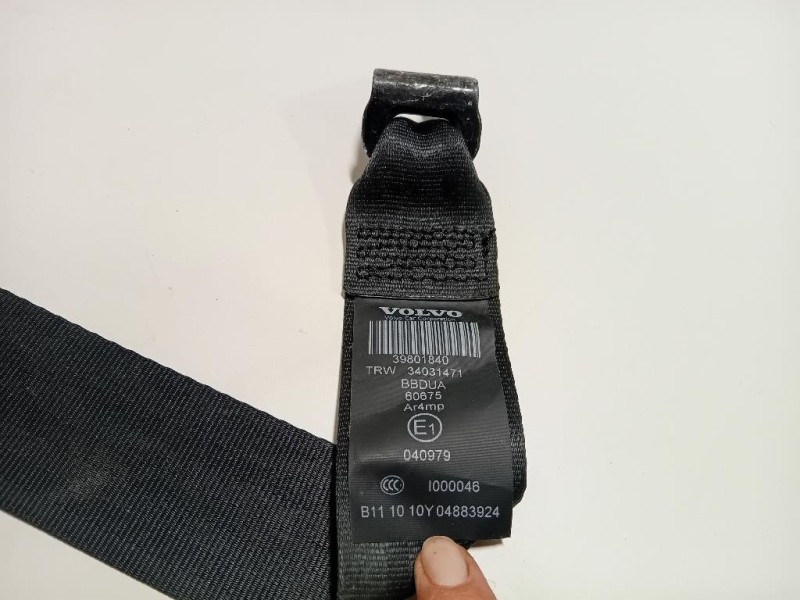 Cintura DI Sicurezza Sedile POST SX 34033923C Volvo XC60 I 2009