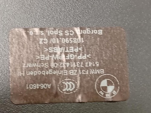 Cintura DI Sicurezza Sedile POST SX 34033923C Volvo XC60 I 2009