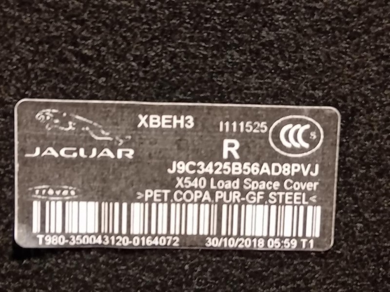 Porta DI Carico POST SX 9811895180 Peugeot Expert III 2016