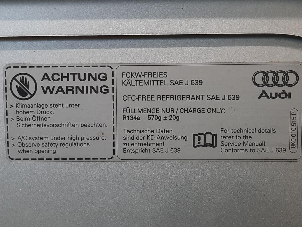 Cofano ANT 8K0010515P Audi A5 8T3 2008