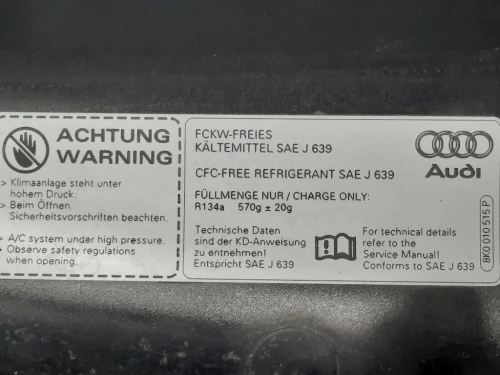 Cofano ANT 8K0010515P Audi Q5 8RB 2012