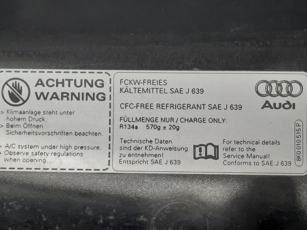 Cofano ANT 8K0010515P Audi Q5 8RB 2012