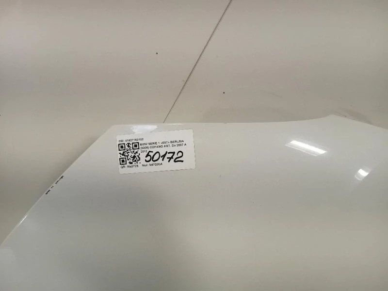 Cofano ANT 41627162102 Bmw Serie 1 E88 Cabrio 2005