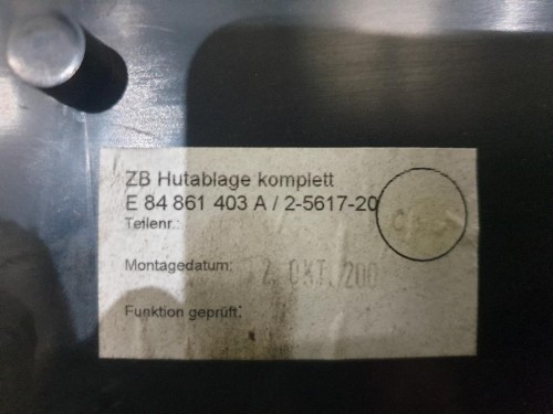 Ripiano Copertura VANO Bagagli