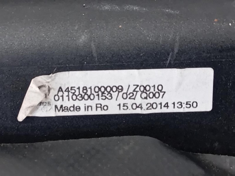 Ripiano Copertura VANO Bagagli A4518100009 Smart Fortwo Cabrio 451 2010