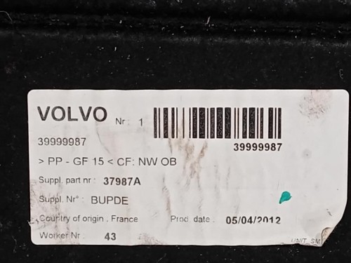 Ripiano Copertura VANO Bagagli
