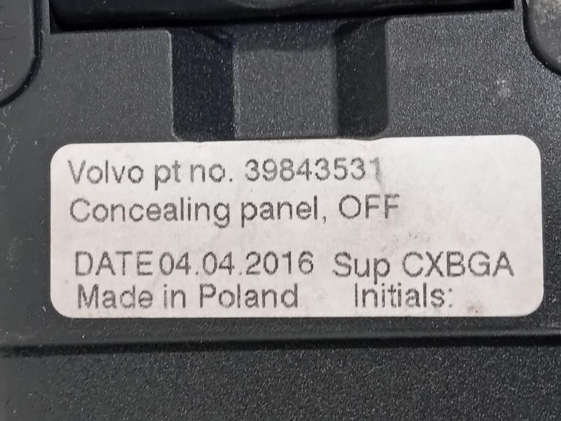 Ripiano Copertura VANO Bagagli 31307291 Volvo V60 I 2013