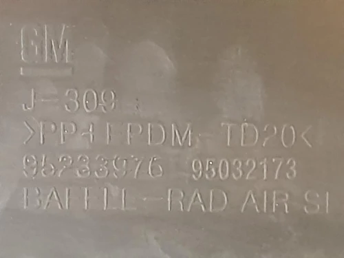 Rivestimento Frontale ANT 95032173 Chevrolet Orlando 2011