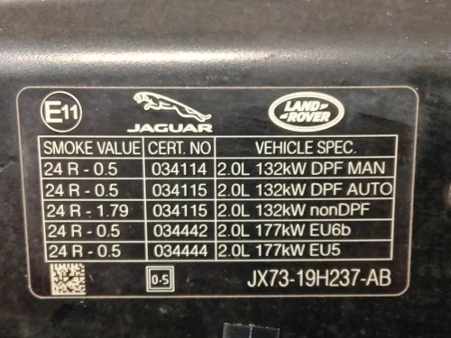 Cofano ANT JX73-19H237-AB Jaguar XE 2015