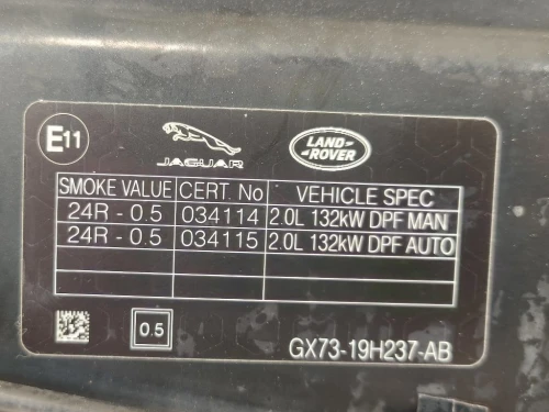 Cofano ANT T4N2638 Jaguar XE 2015