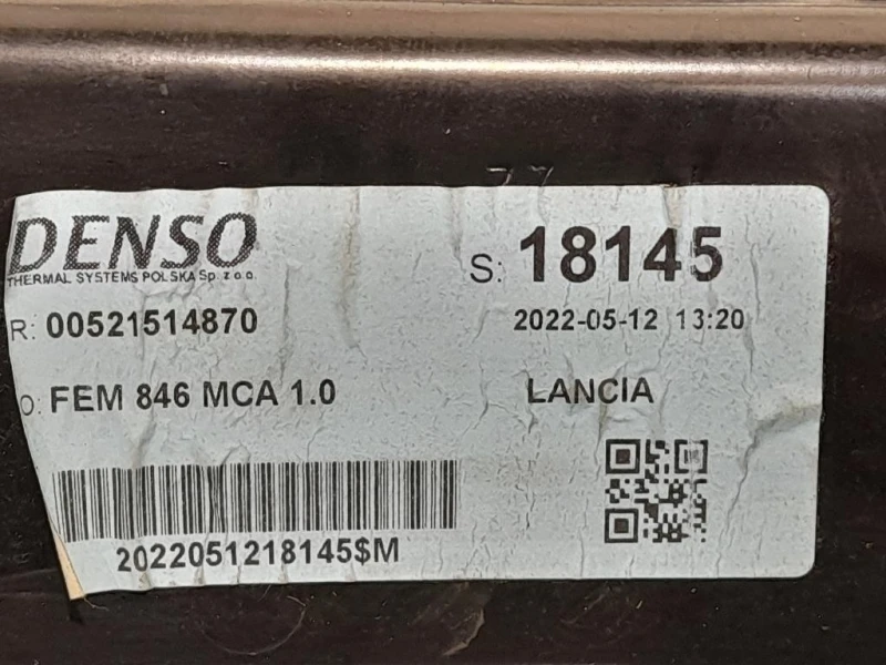 Rivestimento Frontale ANT 52156786 Lancia Ypsilon III 2011