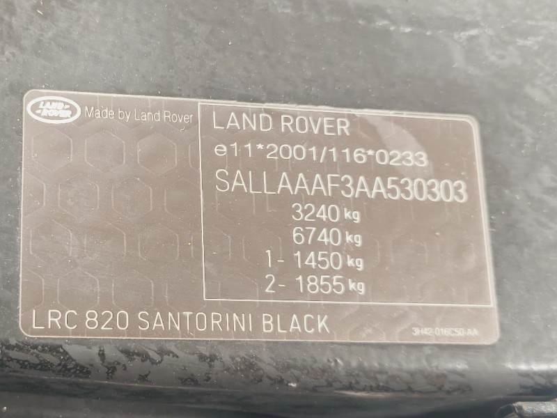 Rivestimento Frontale ANT LR054853 COMPLETO Land Rover Discovery IV 2010