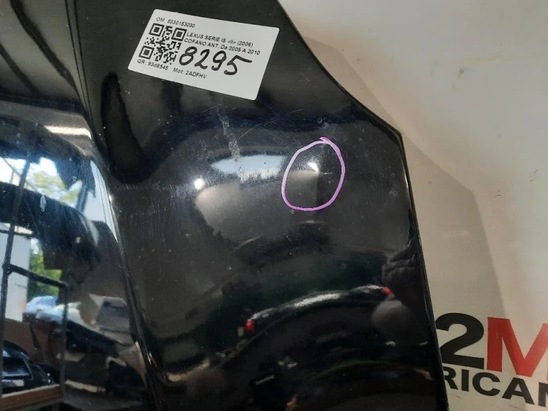 Cofano ANT 5330153030 Lexus Serie IS II 2006