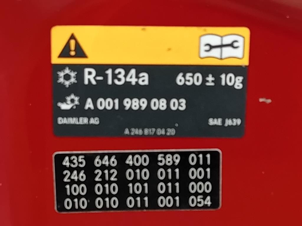 Cofano ANT A2468800057 Mercedes Classe B W246 2012