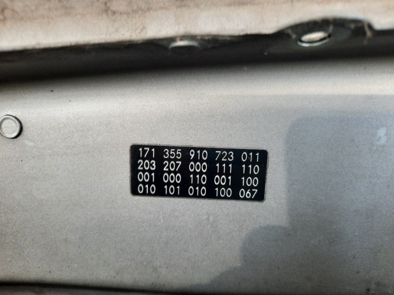 Cofano ANT A203880015728 Mercedes Classe C W203 2000