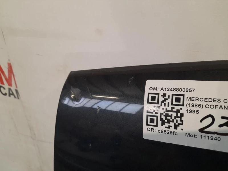 Cofano ANT A1248800857 Mercedes Classe E W124 1985