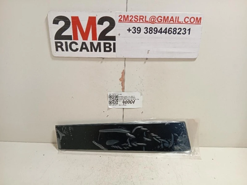Rivestimento Interno Montante Centrale DX 72970-TZA-J02 Honda JAZZ III 2017