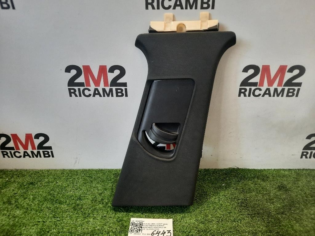 Rivestimento Interno Montante Centrale INF DX 8E0867244 Audi A4 8ED Avant 2005