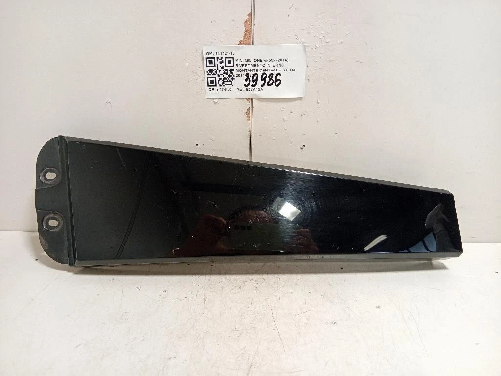 Rivestimento Interno Montante Centrale SX 141421-10 Mini MINI ONE F55 2014