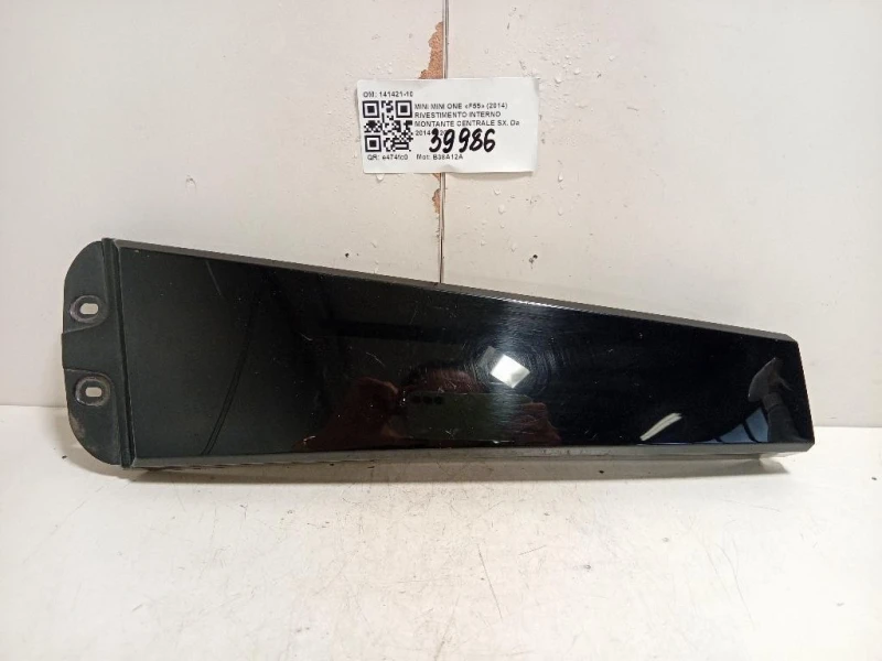 Rivestimento Interno Montante Centrale SX 141421-10 Mini MINI ONE F55 2014