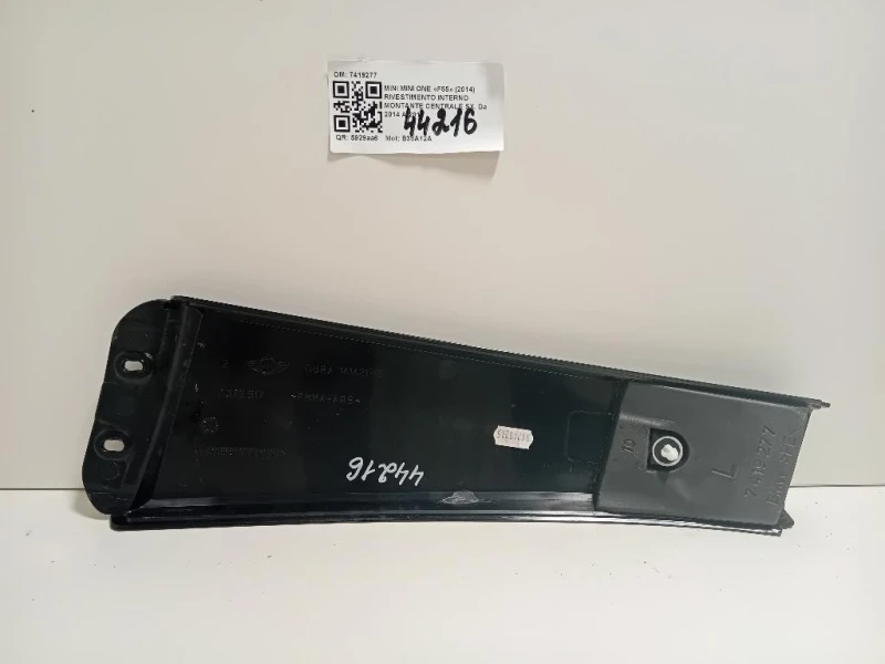Rivestimento Interno Montante Centrale SX 7419277 Mini MINI ONE F55 2014