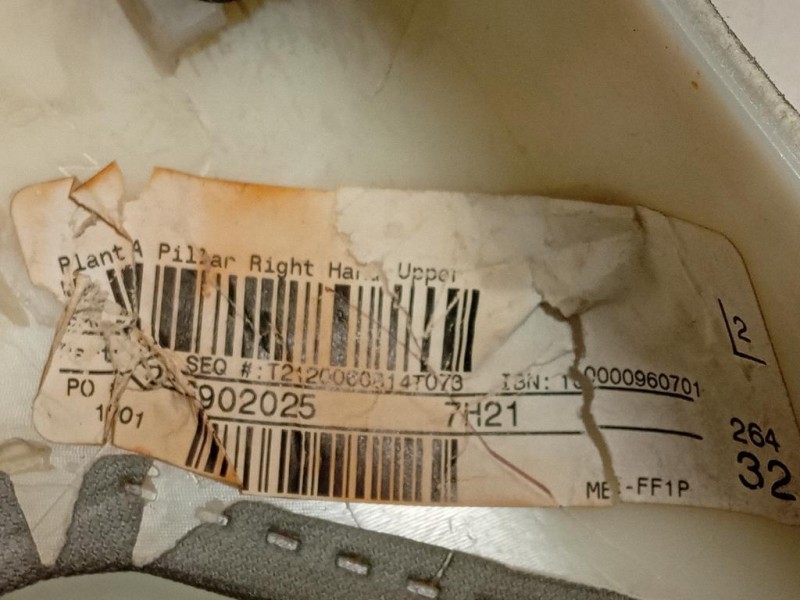 Porta POST DX 13285611 Opel Astra J 2012