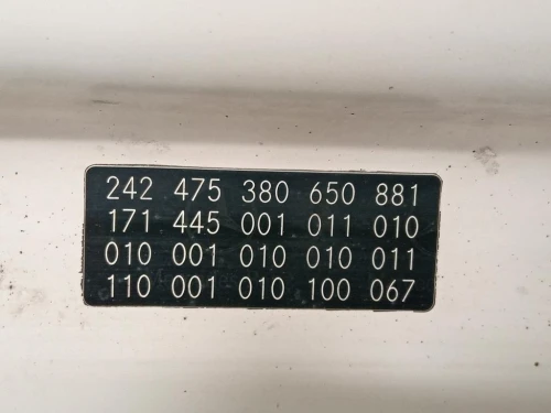 Cofano ANT A171880005728 Mercedes Classe SLK R171 2004