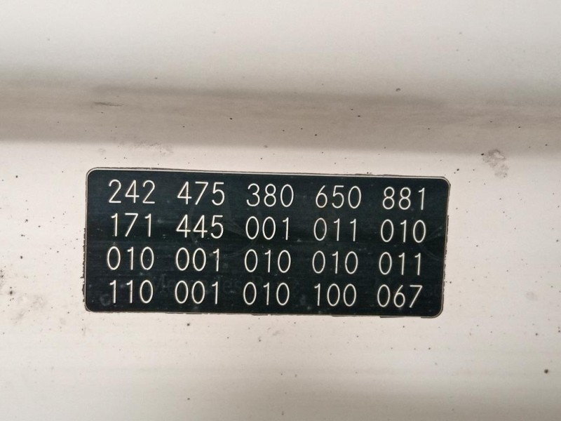 Cofano ANT A171880005728 Mercedes Classe SLK R171 2004