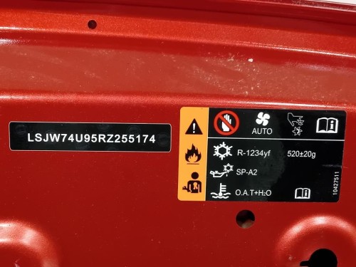 Cofano ANT LSJW74U95RZ255174 Mg ZS II 2020