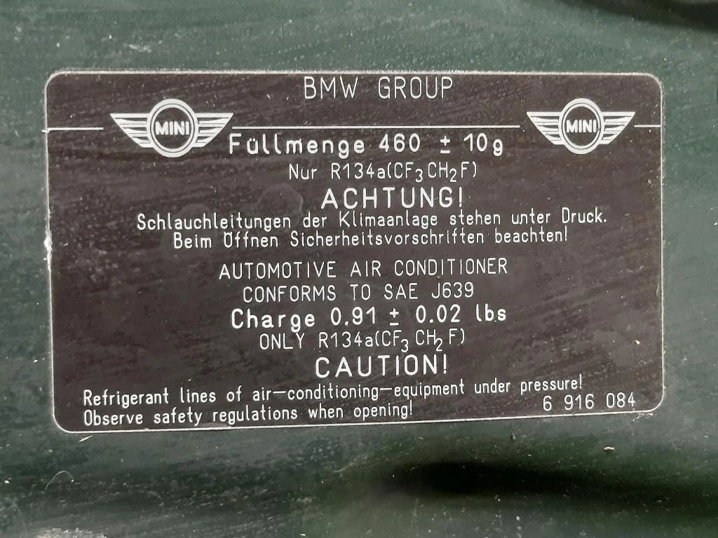 Cofano ANT COFANO Mini MINI Cooper R56 2007