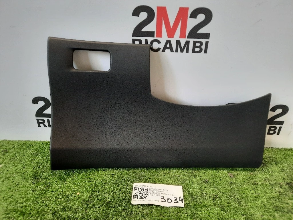 Rivestimento Portastrumenti SX 824768 Citroen DS3 2010