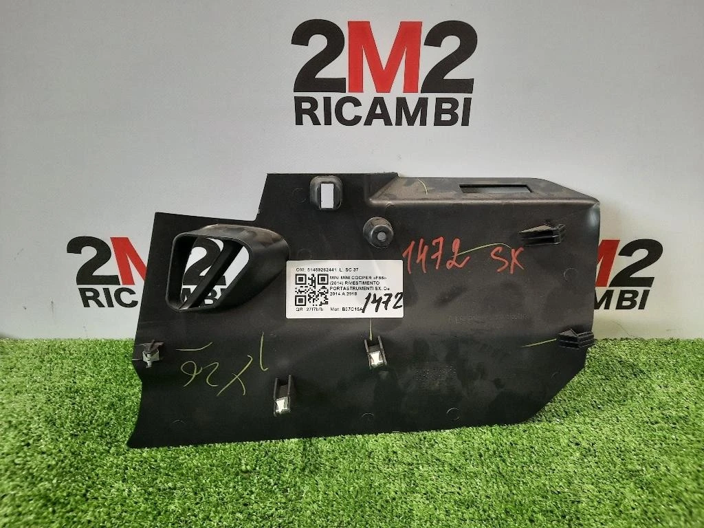 Rivestimento Portastrumenti SX 51459262441 Mini MINI Cooper F55 2014