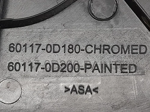 Rivestimento Specchio ANT DX 60117-0D180 Toyota Yaris IV 2012