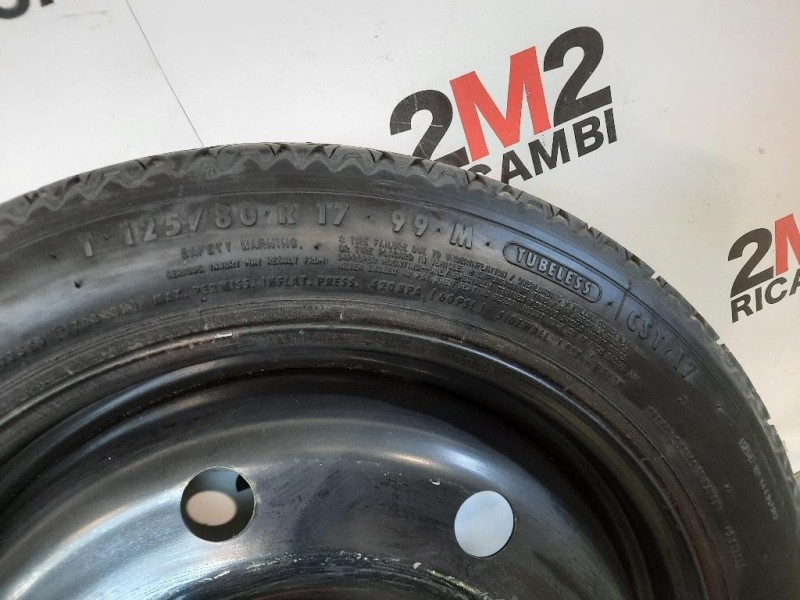 Ruotino DI Scorta POST T12580 R17 99M Alfa Romeo 159 2006