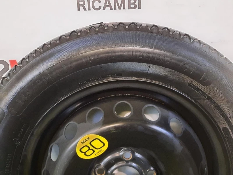 Ruotino DI Scorta POST 403539F500 Nissan Qashqai I 2010