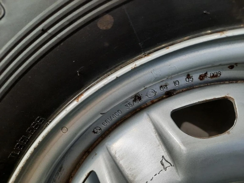 Ruotino DI Scorta POST T17590 R16 120M Ssangyong Kyron 2005