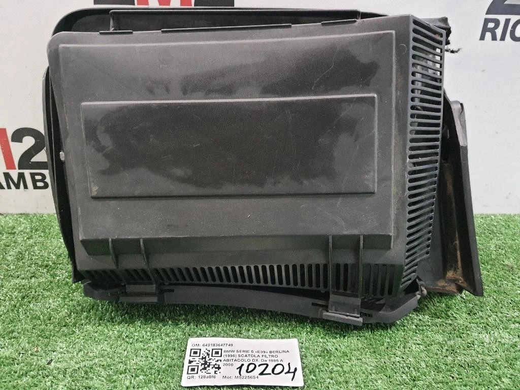 Scatola Filtro Abitacolo DX 64318364774 Bmw Serie 5 E39 Berlina 1996