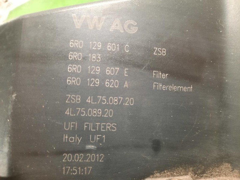 Porta POST DX 5G4833056AB DANNO IN BASSO Volkswagen GOLF VII 2013