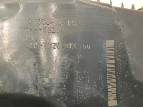 Scatola Filtro ARIA 107378-10 Bmw Serie 1 F20 Berlina 2012