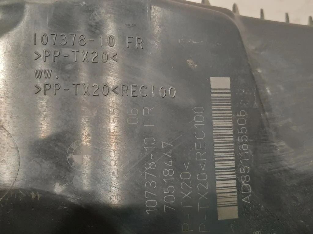 Scatola Filtro ARIA 107378-10 Bmw Serie 1 F20 Berlina 2012