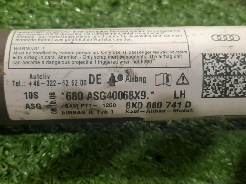 Air-bag A Tendina SX 8K0 880 741 D Audi A4 8K5 Avant 2008