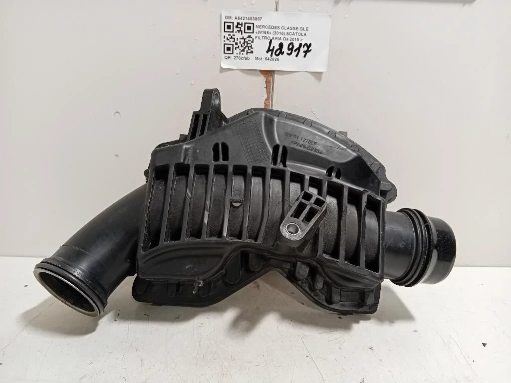 Scatola Filtro ARIA A6421403887 Mercedes Classe GLE W166 2015