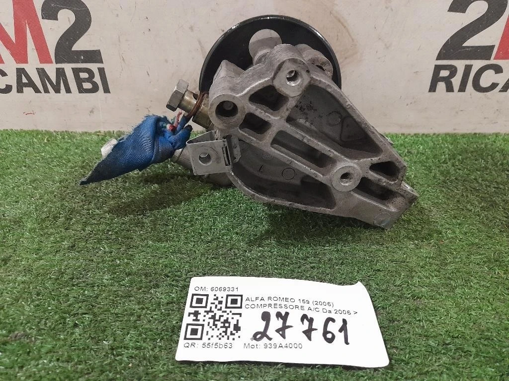 Compressore AC 6069331 Alfa Romeo 159 2006