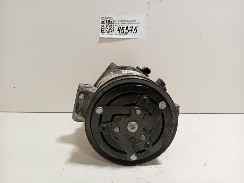 Compressore AC 50509535 Alfa Romeo Giulietta 2010