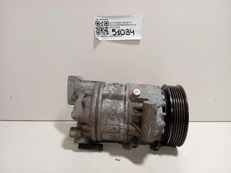 Compressore AC 50533539 Alfa Romeo Giulietta 2013
