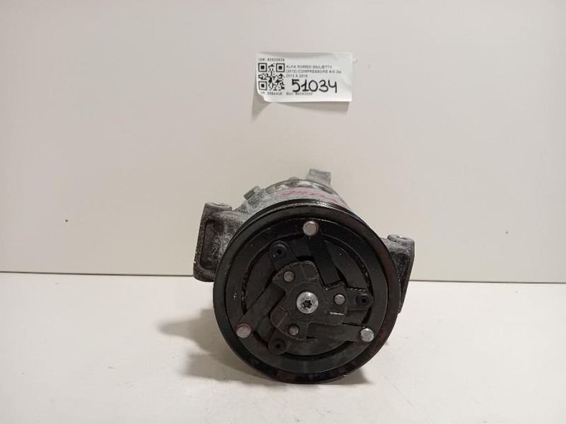 Compressore AC 50533539 Alfa Romeo Giulietta 2013