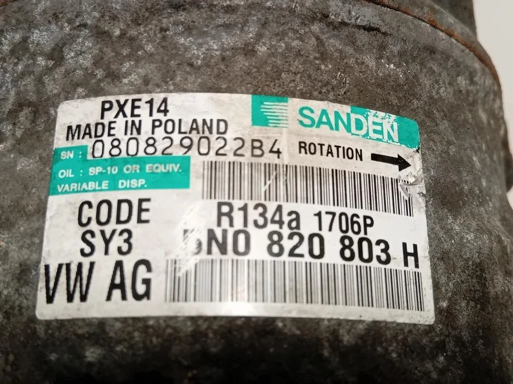 Compressore AC 5N0 820 803 H Audi Q3 8UB 2012